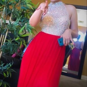 Beautiful detail prom dress